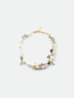 Baroque Pearl Smoky Quartz Necklace