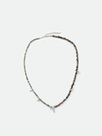 Smoky Quartz Green Kyanite Necklace