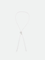 Bow Twist-Chain Adjustable Long Necklace