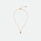 Mini Bow Fine Chain Necklace
