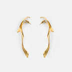Bow Ribbon Stud Earrings