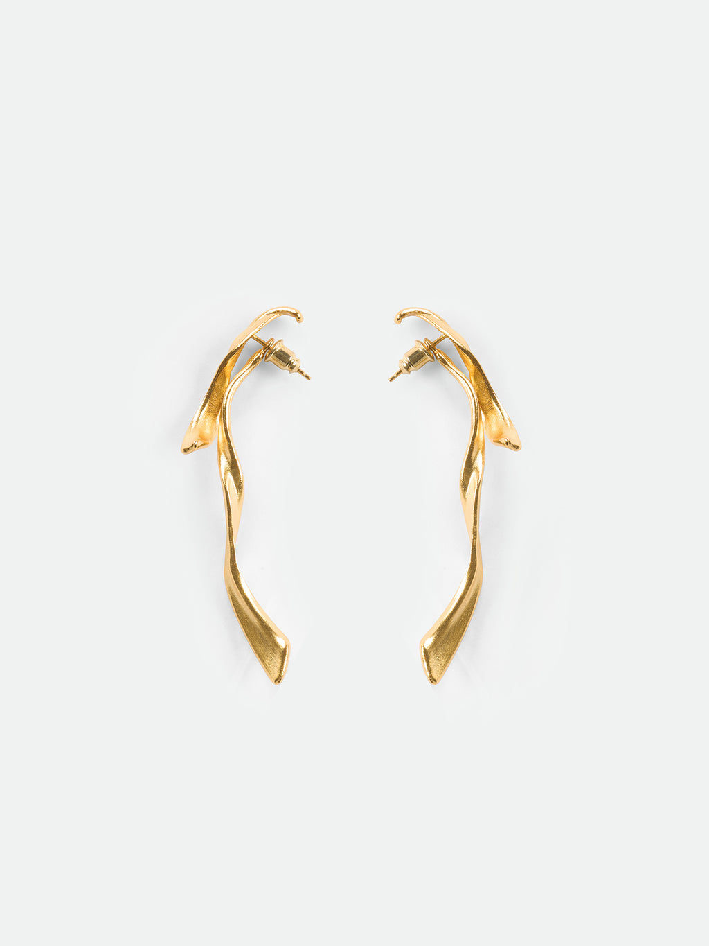 Bow Ribbon Stud Earrings