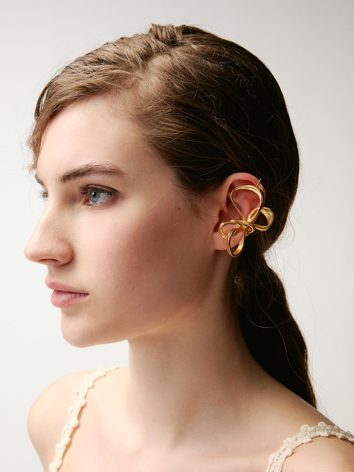 Large Bow Ear Cuffs