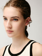 Large Bow Ear Cuffs