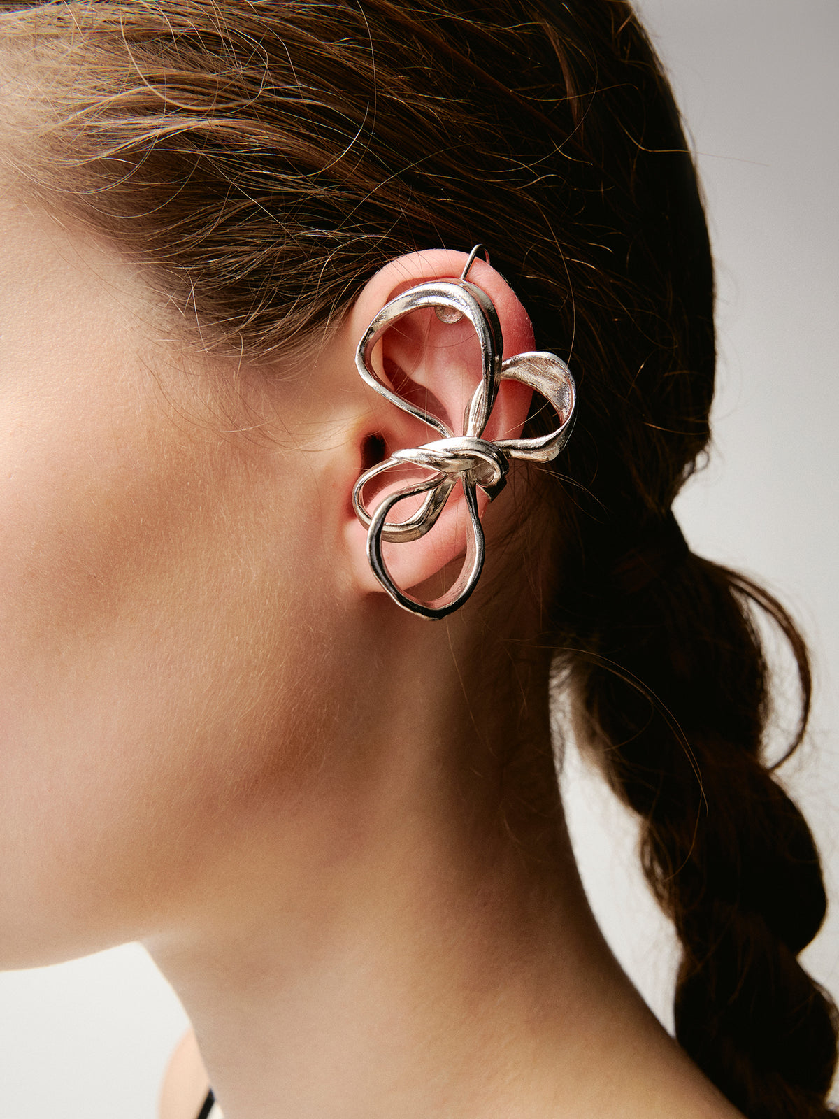 Large Bow Ear Cuffs