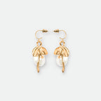 Baroque Pearl Bow Earrings