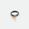 Mini Bow Natural Stone Ring
