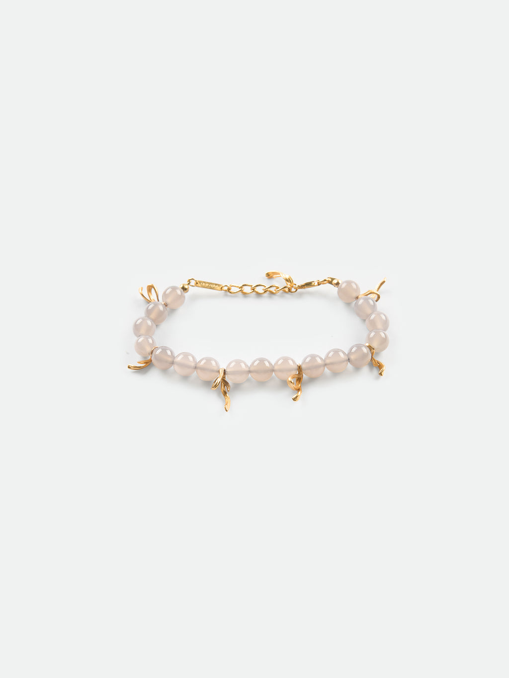 Purple Chalcedony Ribbon Bracelet