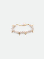 Purple Chalcedony Ribbon Bracelet