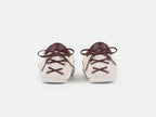 Ancora red leather sneakers