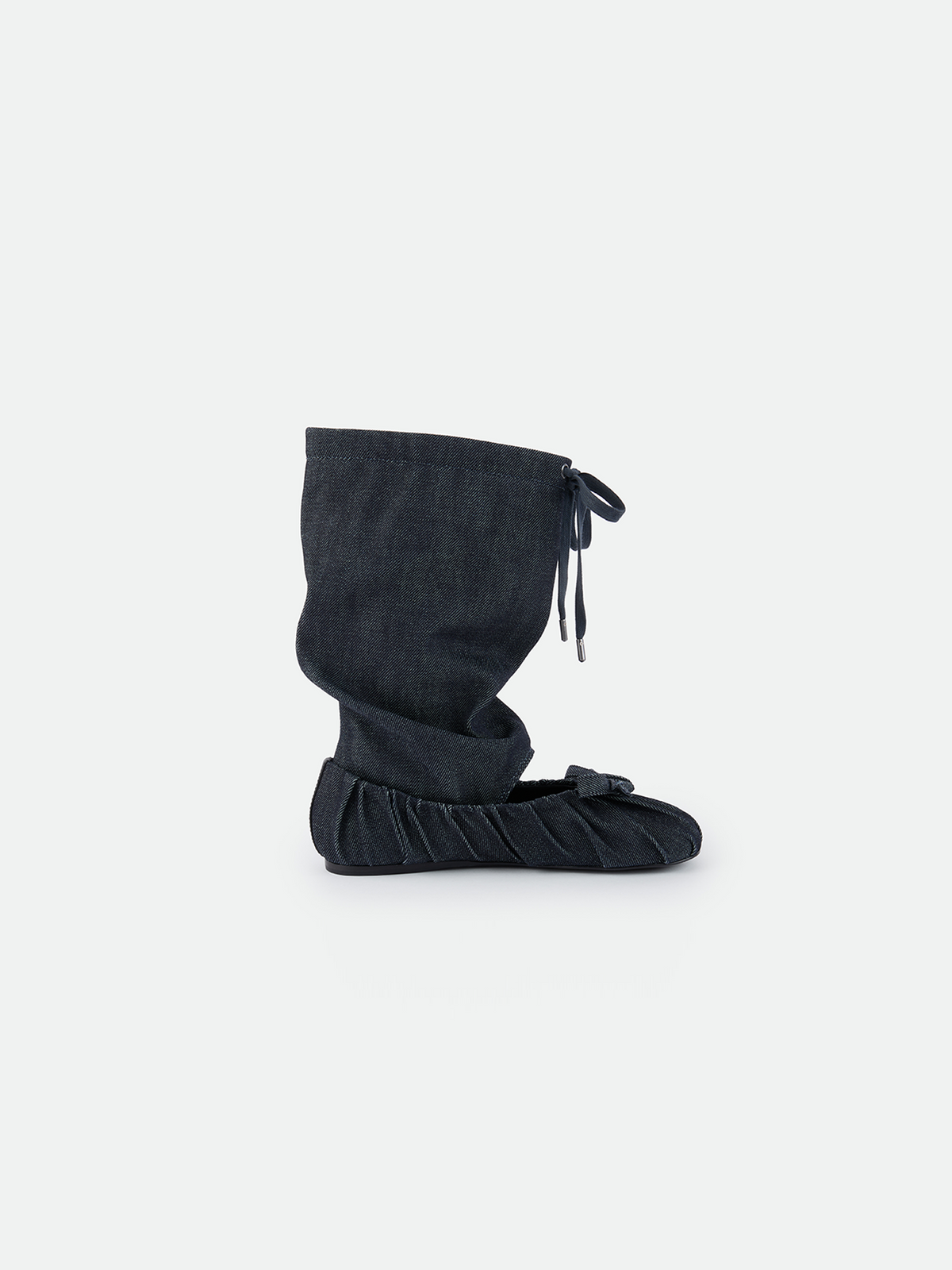 Ballerina in  slouch boots