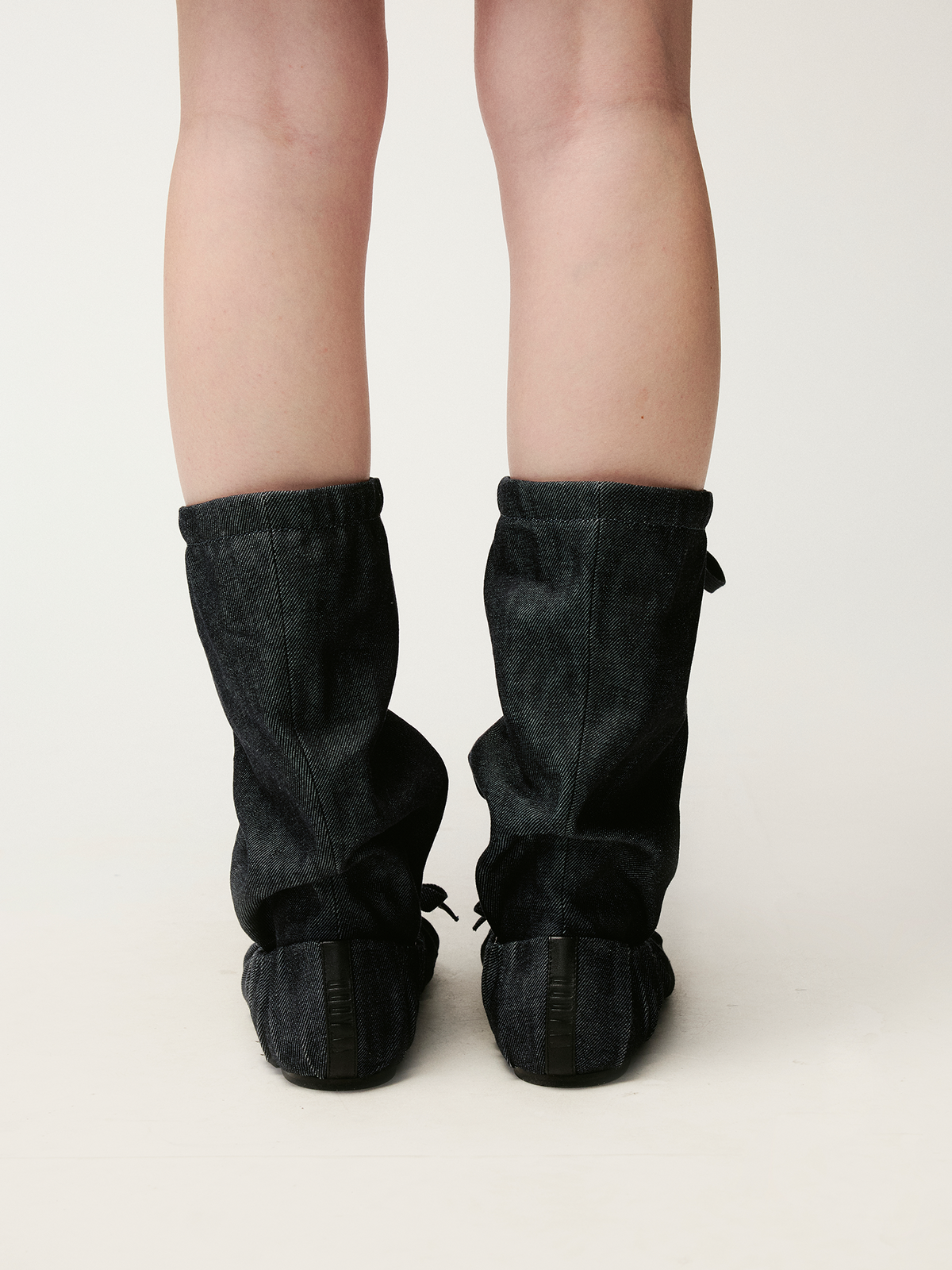 Ballerina in  slouch boots