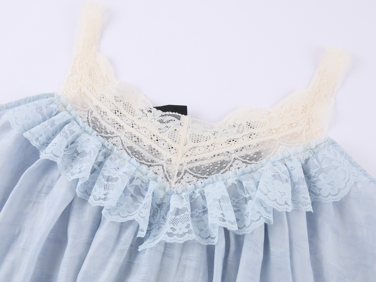 3d bow knot cami