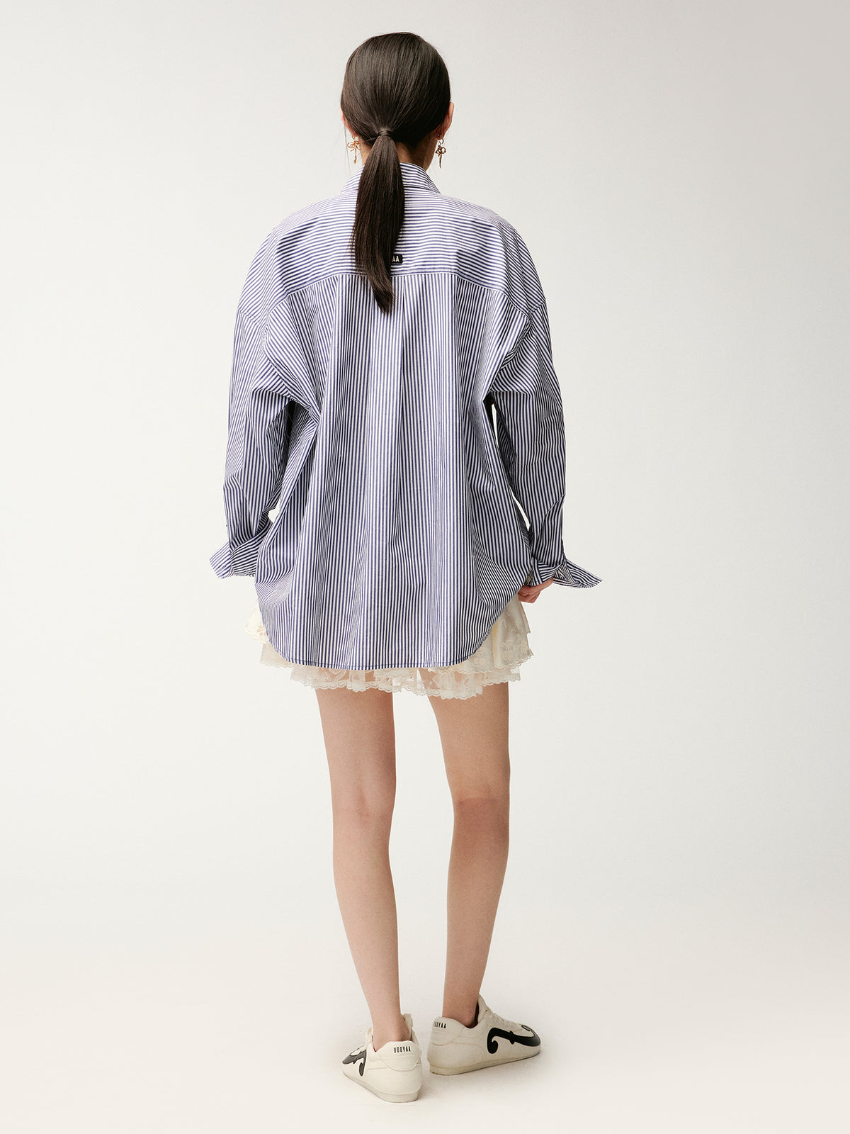 3D tie bow shirt