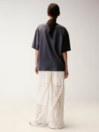 Swan Graphic Print Cotton T-Shirt