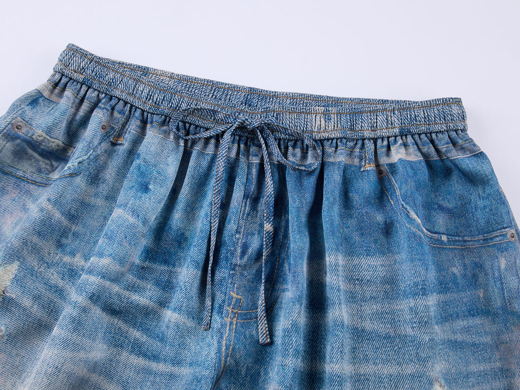 Pearl chain print bloomers