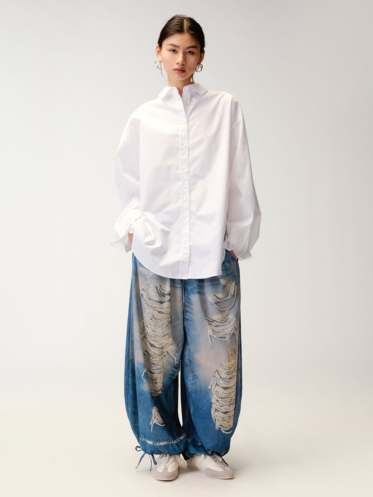 Pearl chain print bloomers