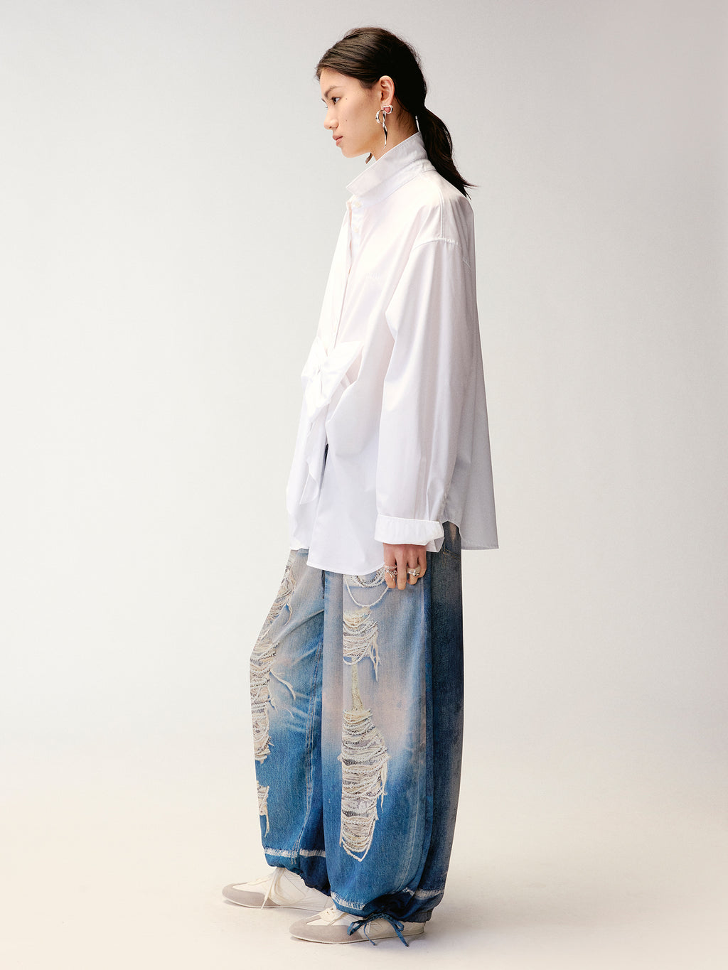 Pearl chain print bloomers
