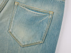 3D twisted seam jeans