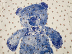 HUG bear print T-shirt dress