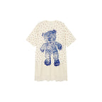 HUG bear print T-shirt dress