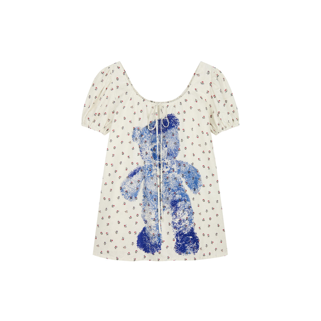 HUG bear print dress