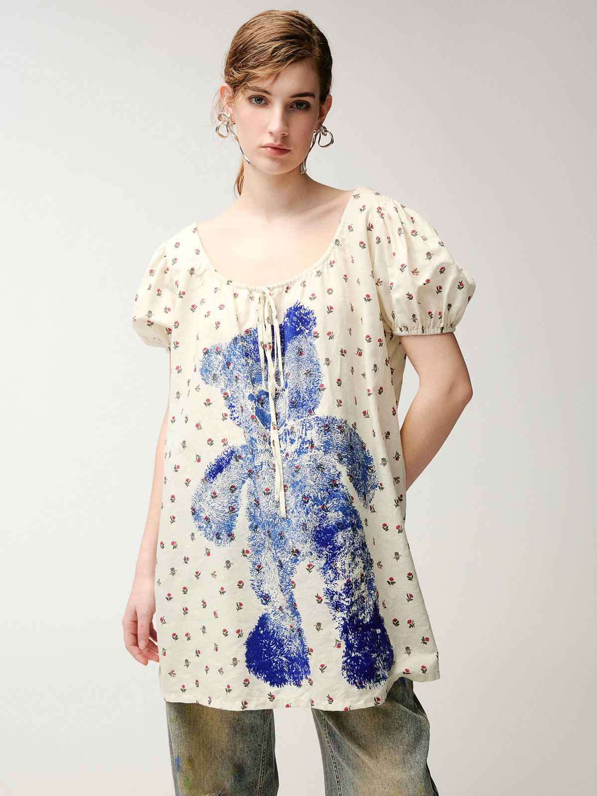 HUG bear print dress