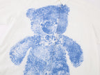HUG bear print shirt dress