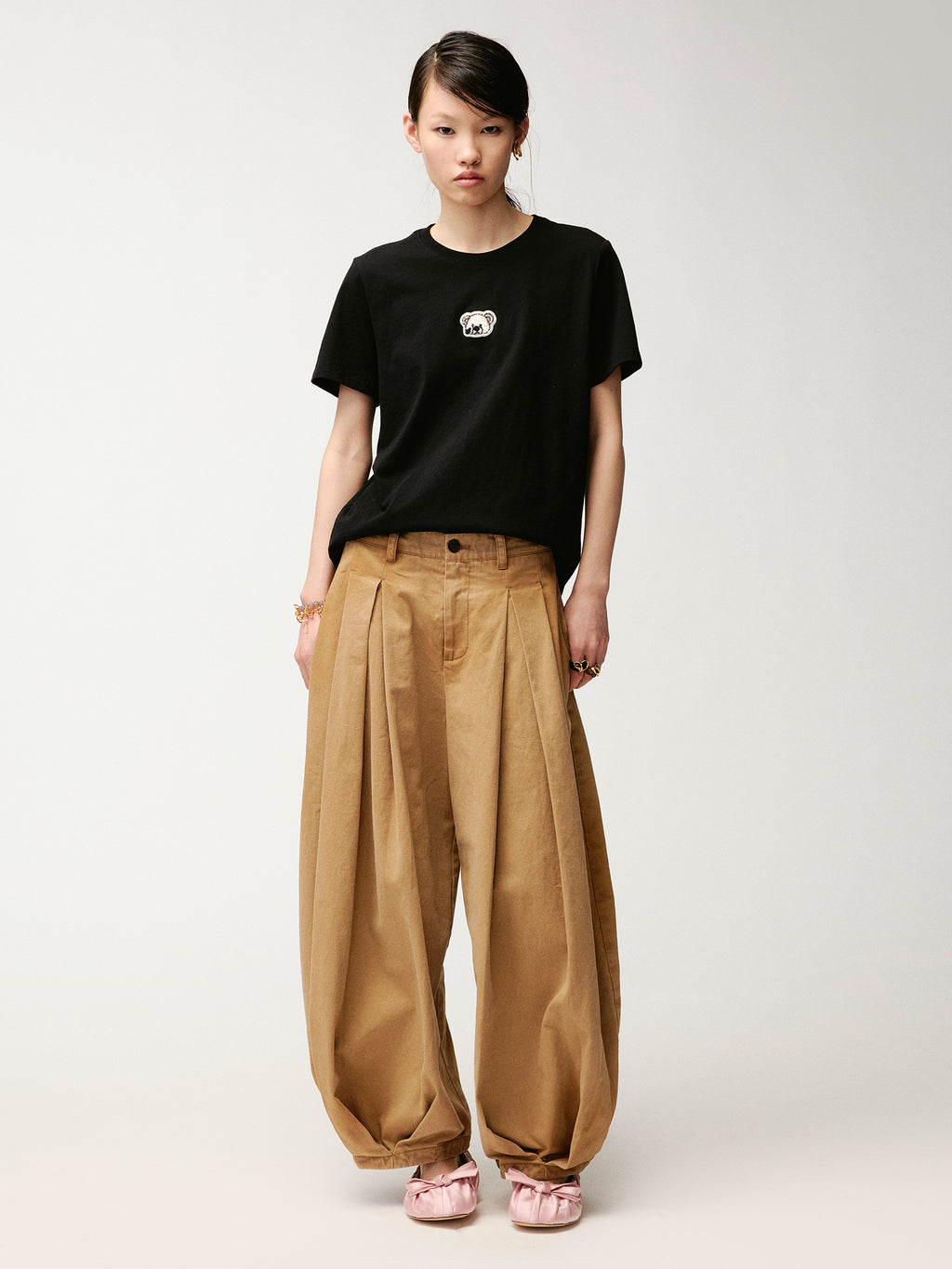 Pleated bloomers