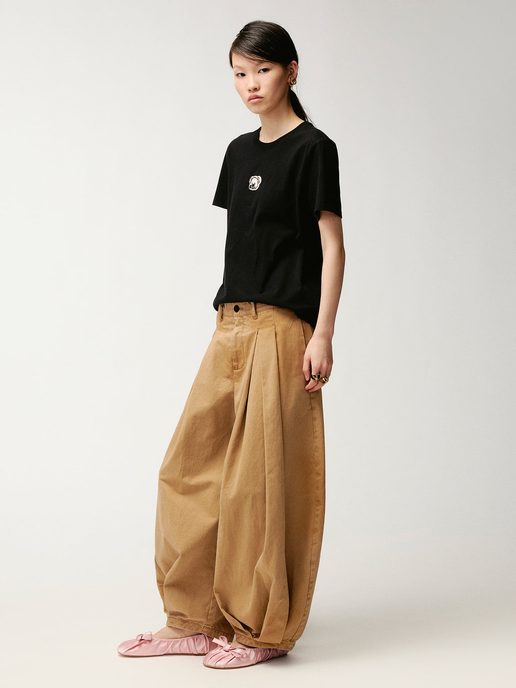 Pleated bloomers