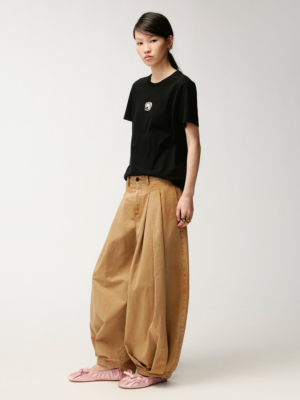 Pleated bloomers