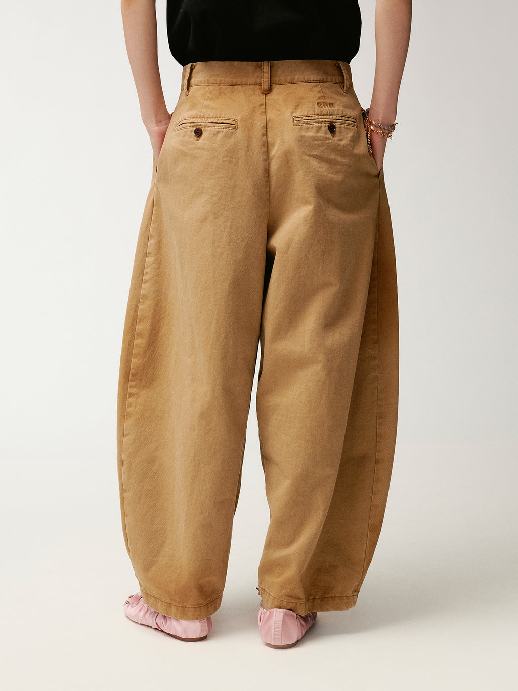 Pleated bloomers