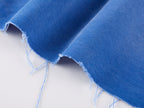 Klein Blue washed cargo skirt