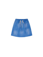 Klein Blue washed cargo skirt