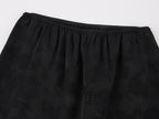 Lace bear jacquard half skirt