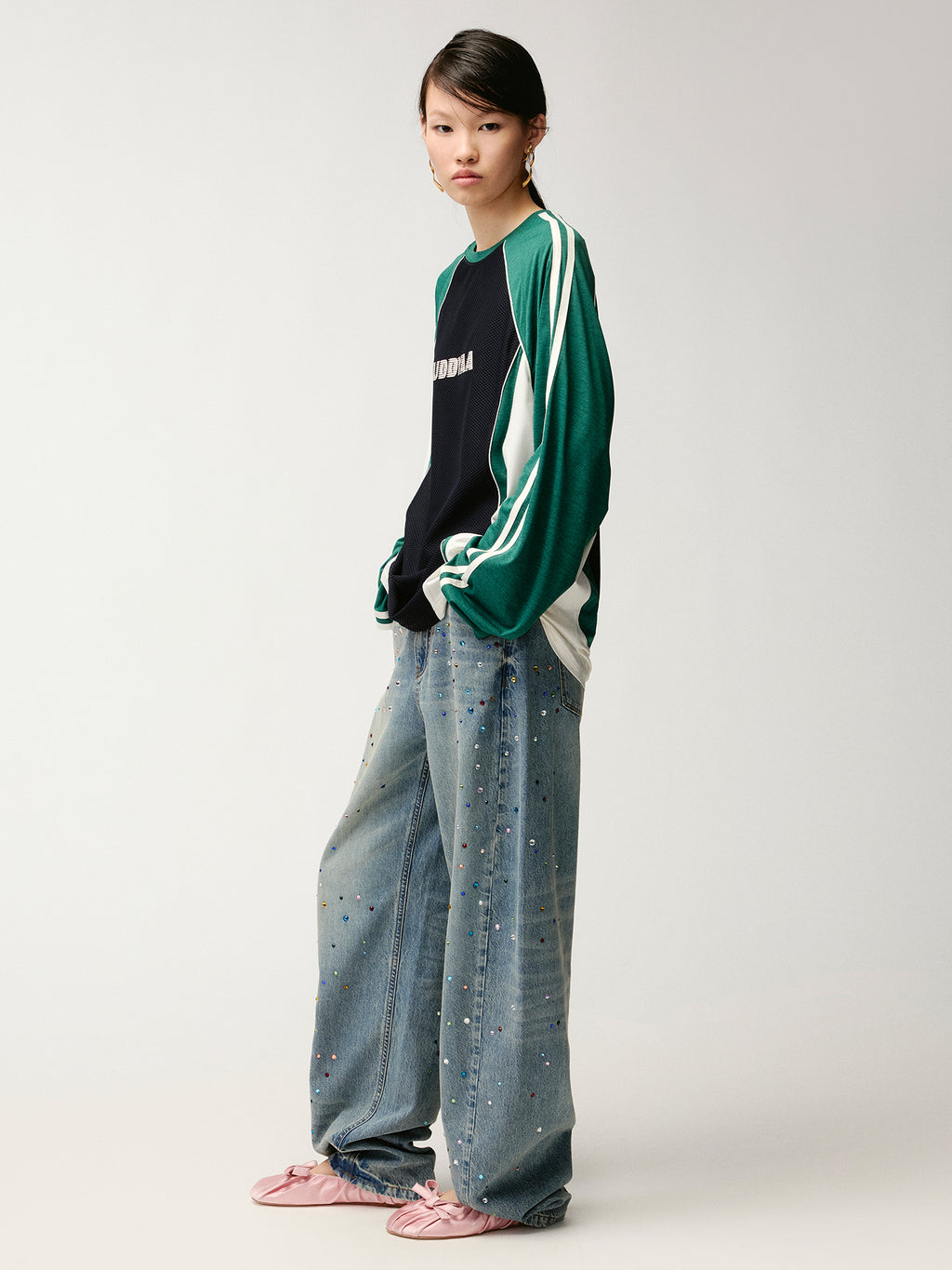 Classic spliced sport T-Shirt