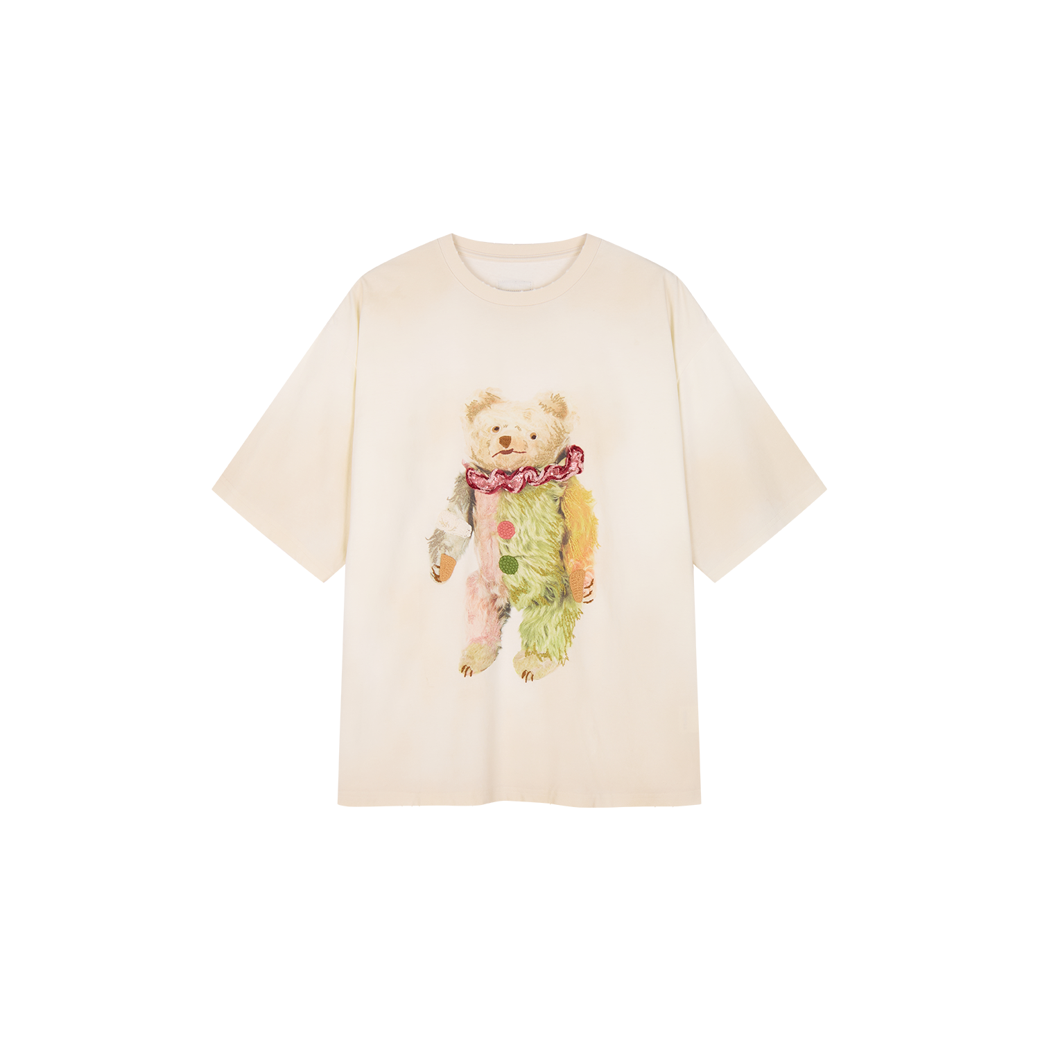 Carnival embroidered bear T-shirt