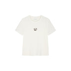 Sad bear embroidered emblem T-Shirt