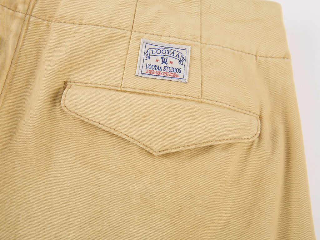 3d pintuck cargo trousers