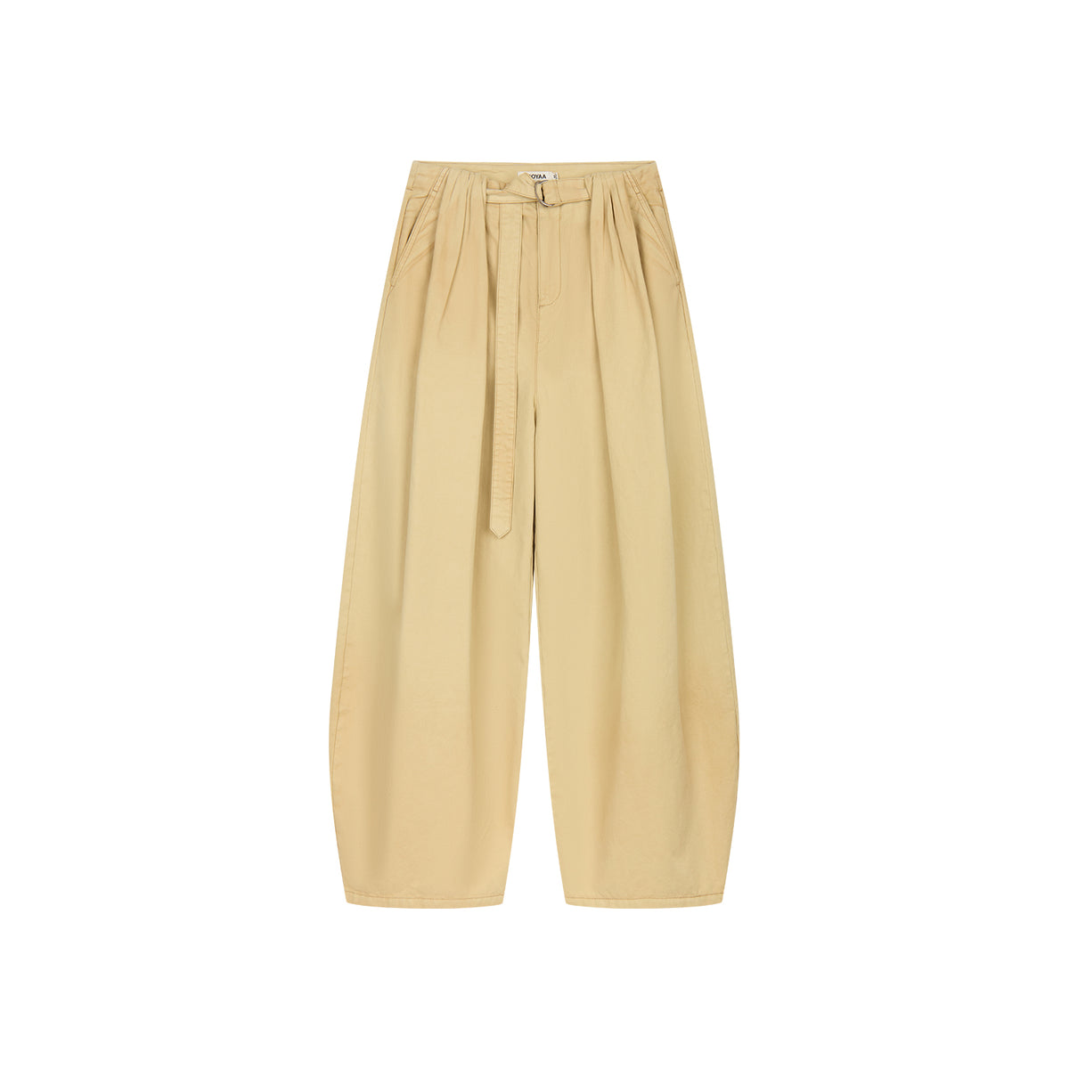 3d pintuck cargo trousers