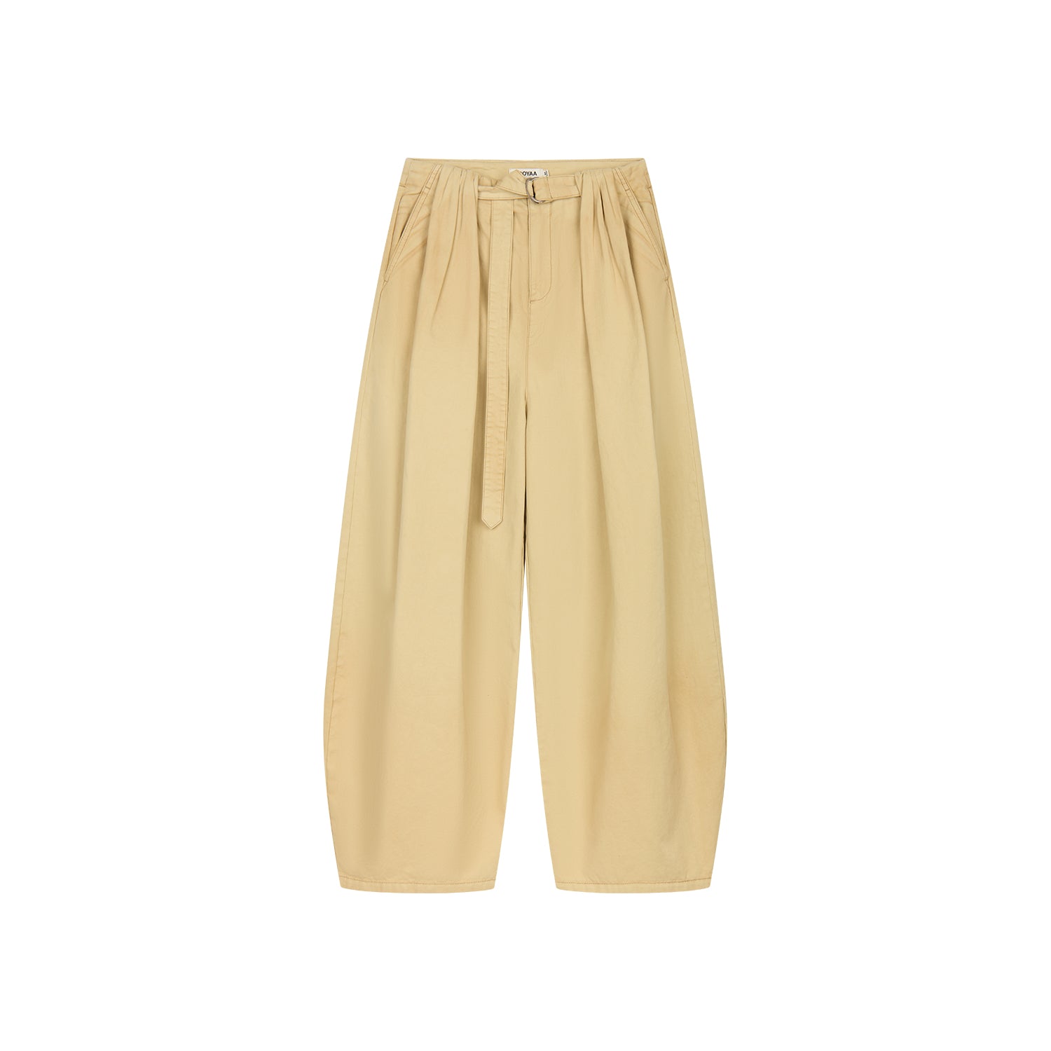 3d pintuck cargo trousers