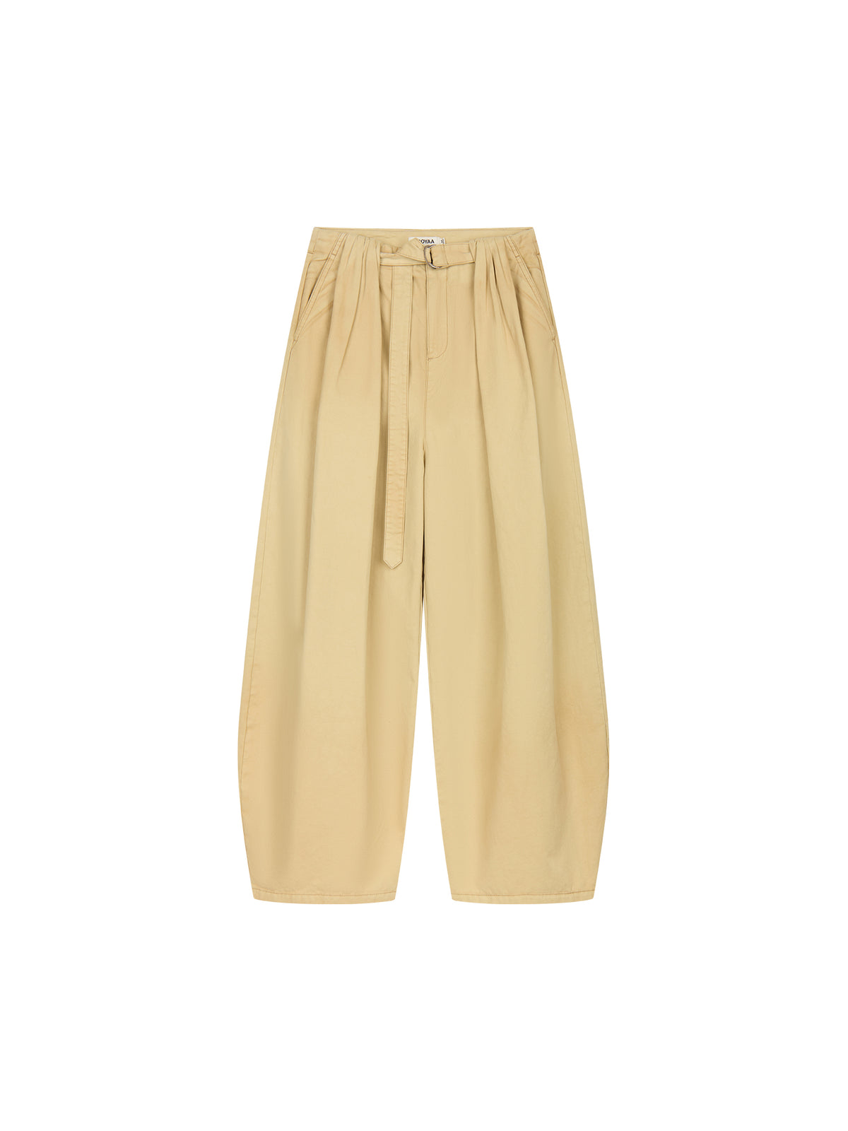 3d pintuck cargo trousers