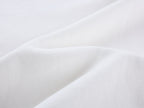 Henley collar bow rhinestone off-shoulder T-shirt