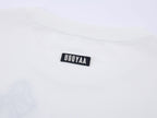 Bow appliqué embroidered T-shirt