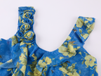 3d floral appliqué cami