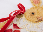Carnival bunny appliqué T-shirt
