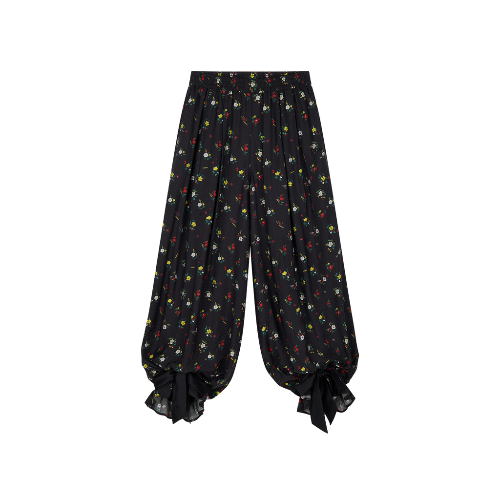 Insect and floral print bloomers
