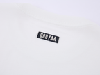 Embroidered hugging rabbit crewneck T-shirt