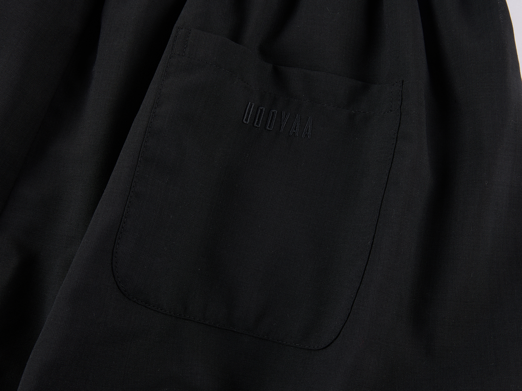 Gathered lantern shorts