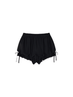 Gathered lantern shorts
